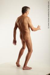 Nude Man White Standing poses - ALL Slim Short Grey Standing poses - simple Realistic